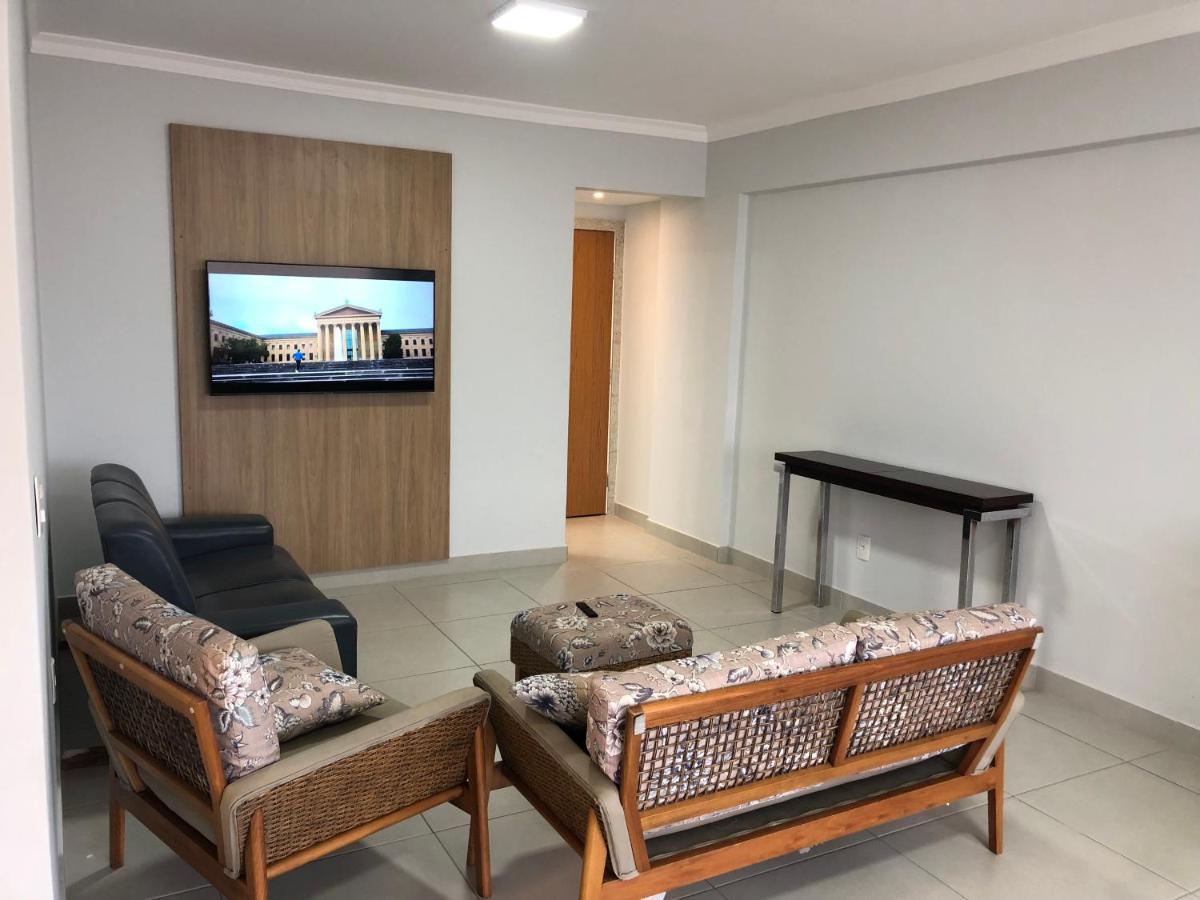 Alto Padrão: Beachfront 3-Bedroom Apartment with Elevator and Wi-Fi Guarapari Exterior photo