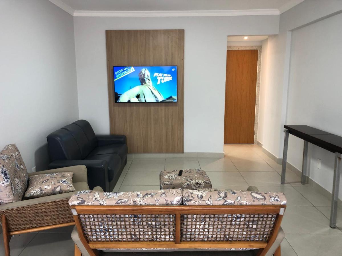 Alto Padrão: Beachfront 3-Bedroom Apartment with Elevator and Wi-Fi Guarapari Exterior photo