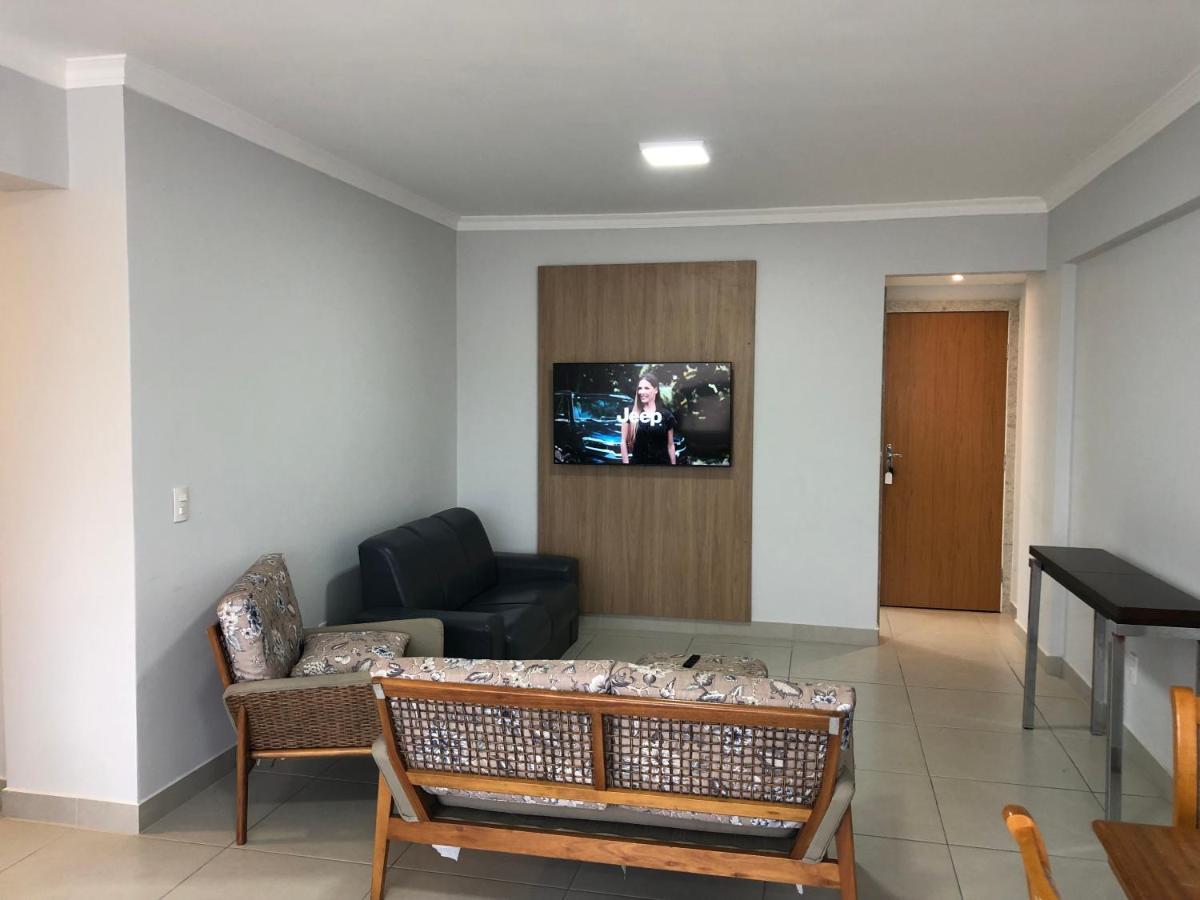 Alto Padrão: Beachfront 3-Bedroom Apartment with Elevator and Wi-Fi Guarapari Exterior photo
